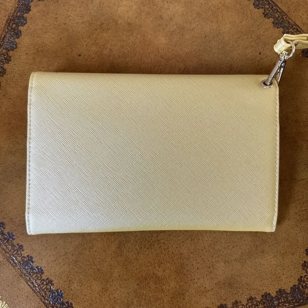 Travelambo Women’s Clutch Wallet Gold Yellow‎ RFID NEW